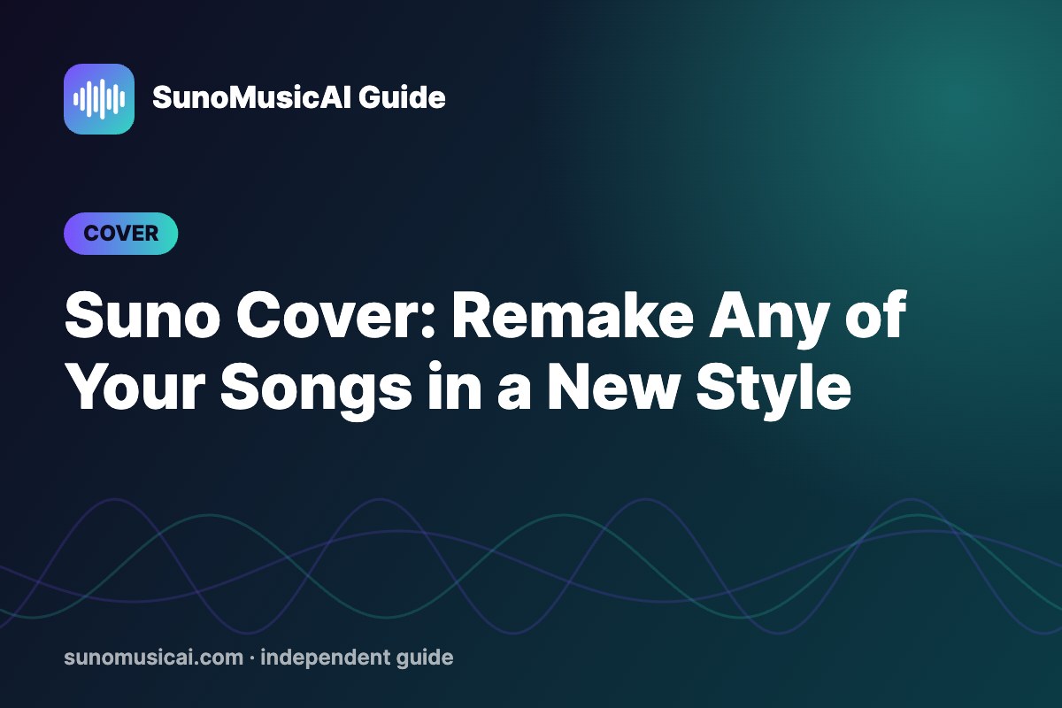 Suno Cover: How to Remake a Song in a New Style