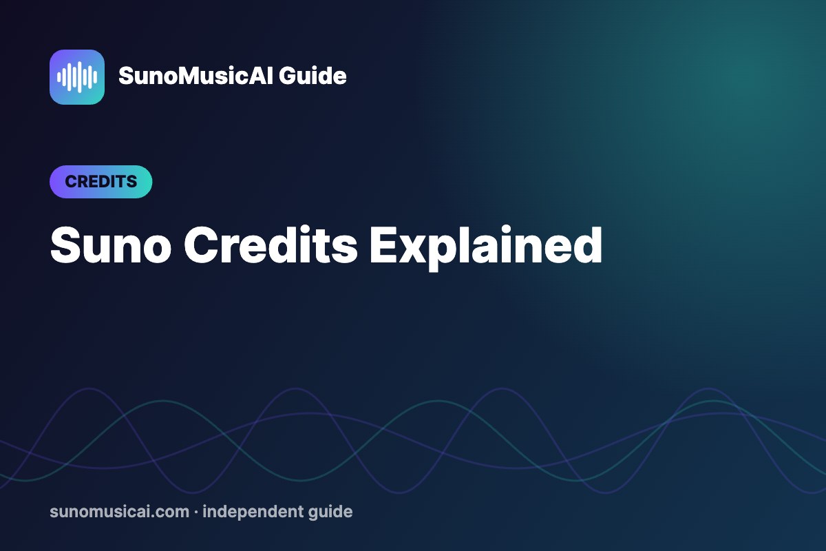 Suno Credits Explained