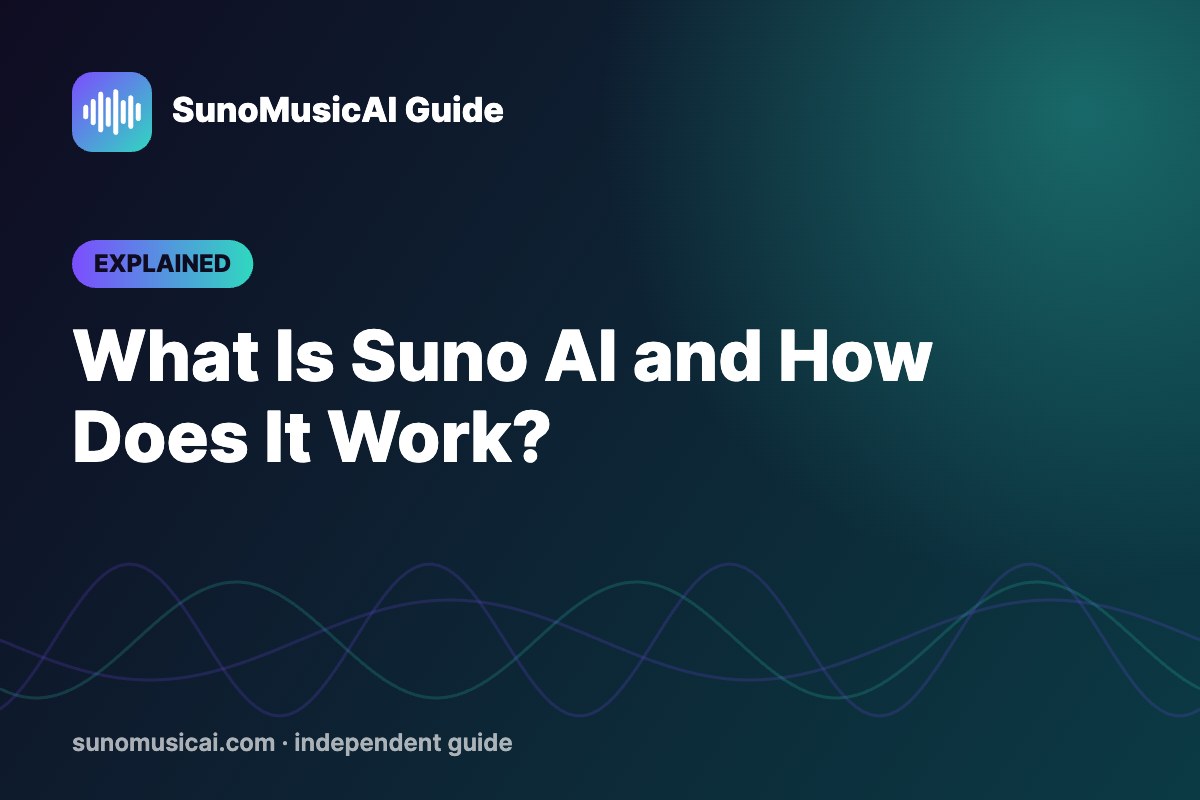 What Is Suno AI? How the AI Song Generator Works (Simple Guide)
